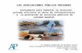 Presentación de Cierre Final - LAS ASOCIACIONES PÚBLICO PRIVADAS