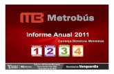 Informe Anual Metrobús 2011