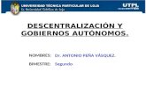 UTPL-DESCENTRALIZACIÓN Y GOBIERNOS AUTÓNOMOS-II BIMESTRE-(abril agosto 2012)