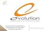 Inspector Vial, Aurelio José García Mercado - Evolution Services & Consulting S.A.S, Colombia