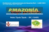 Atlas Amazonía bajo presión, Pedro Tipula Tipula - Instituto del Bien Común, Perú