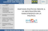 Partidos políticos frente a la infiltración del narcotráfico- Alejandra Barrios (MOE Colombia)