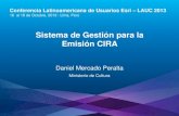 Automatización de la emisión del "Certificado de Inexistencia de Restos Arqueológicos", Daniel Mercado Peralta - Ministerio de Cultura, Perú