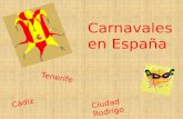 Carnavales En EspañA