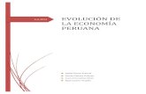 Evolución de la economía peruana