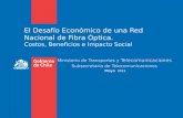 El Desafío Económico de una Red Nacional de Fibra Óptica.