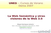 Web semántica y visiones de la web 3.0