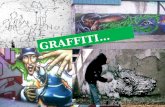 El arte graffiti.