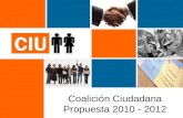 Proyecto 2010   2012