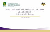 Evaluación de impacto de Red Solidaria: Línea de base
