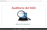 Auditoría del SGSI