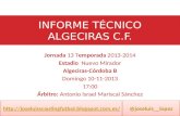 Informe técnico algeciras c.f