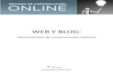 Web y blogs: herramientas de comunicacion externa