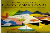 Papiroflexia (Origami)  Muy Fácil
