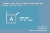 Aspectos prácticos de opendata (Jornadas SICARM), Jose M Subero