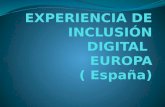 Experiencia de inclusión digital mariibel