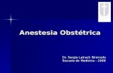 Go Clase 25 Anestesia Y Embarazo Dr Latrach