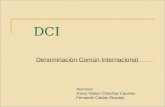 DCI Denonimacion Comun Internacional
