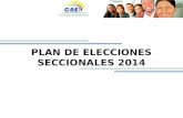Presentacion cronograma y plan operativo elecciones seccionales 2014.