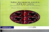 Microbiología Aplicada: Manual de Laboratorio, Castañeda Briones, María Teresa