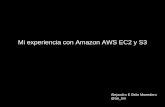 Mi experiencia con Amazon AWS EC2 y S3