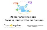 Smart Destinations - Hacia la Innovación en Turismo