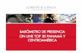 Barómetro de Presencia Online Top 30 Panamá y Centroamérica