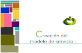 Creación del modelo de servicio