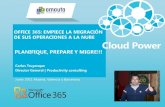 Office 365 empiece la migracion de sus operaciones a la nube