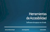 Herramientas de accesibilidad. Software de apoyo en el aula