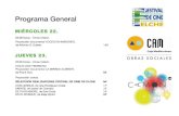 Programa General Festival de Cine de Elche