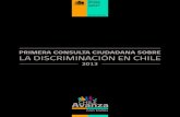 Resultados primera Consulta Ciudadana sobre la Discriminación en Chile