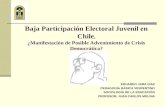 Baja ParticipacióN Electoral Juvenil En Chile,