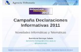 2011 Declaraciones Informativas - Aspectos informáticos y telemáticos