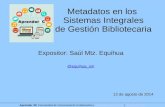Aprender3c metadatos y los sigb
