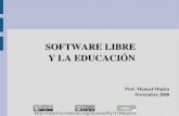 Software Libre y la Educación