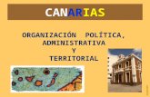 Canarias  -  Organización administrativa, política y territorial.