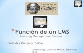 González eurípides función de un lms