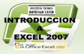 Introducción a Microsoft Excel 2007_Hugo.