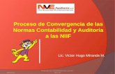 CONVERGENCIA A LAS NIIF EN BOLIVIA