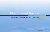 Electricidad básica   magnitudes eléctricas