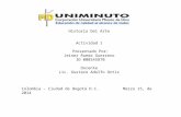 Presentación historia del arte II / UniMinuto