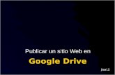 Publicar sitio web en google drive