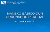 Presentación modulo 1. Windows XP.