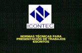 Normas Icontec Para La Expo De Biotecnologia