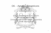 06 - Arrays y matrices en lenguaje C