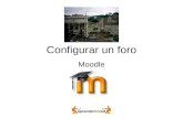 Moodle3 Configurar Un Foro