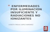 Enfermedades por iluminacion insuficiente y radiaciones no ionizantes