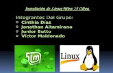 Presentacion Sobre La Instalacion Linux Mint 15 Oliva