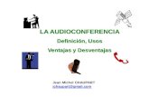 La audioconferencia